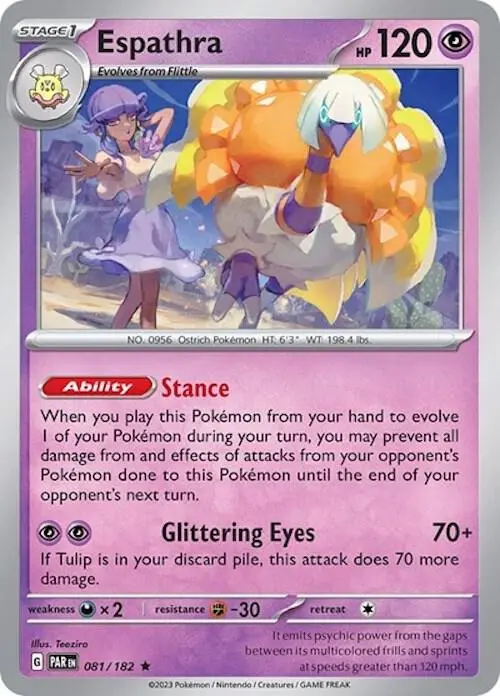 Espathra (Non-Holo) card art
