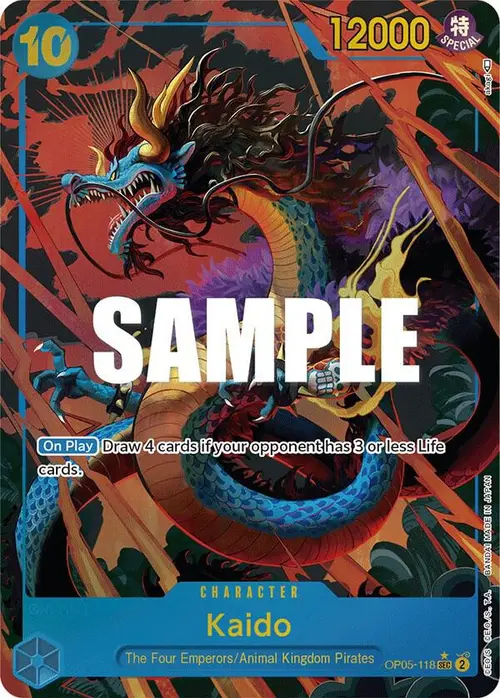 Kaido (118) (Alternate Art) card art