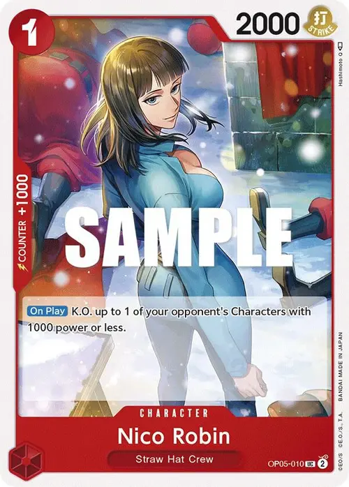 Nico Robin card art