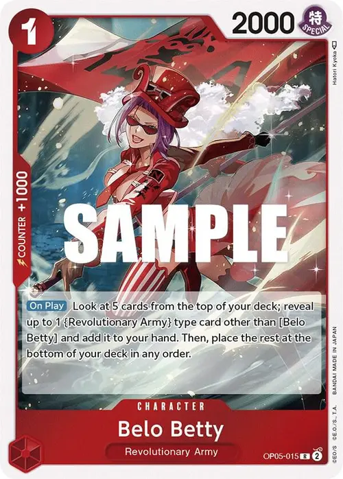 Belo Betty (015) card art