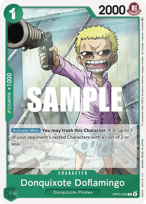 Donquixote Doflamingo (028) card art