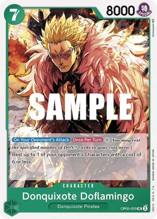 Donquixote Doflamingo (029) card art