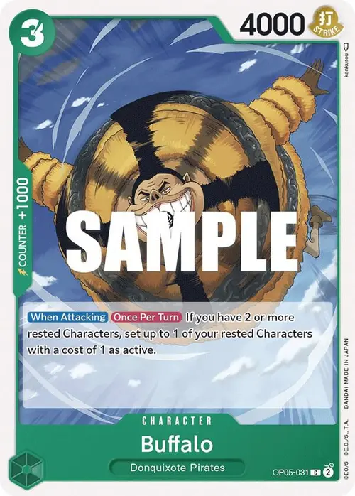 Buffalo card art