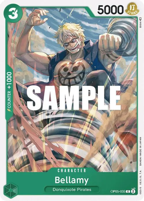 Bellamy card art