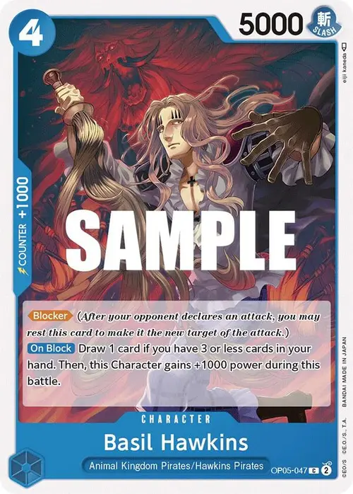 Basil Hawkins card art