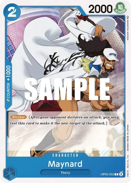 Maynard card art