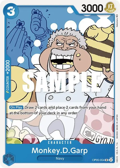 Monkey.D.Garp card art