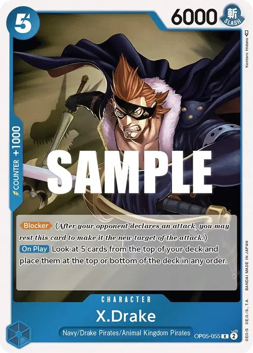 X.Drake card art