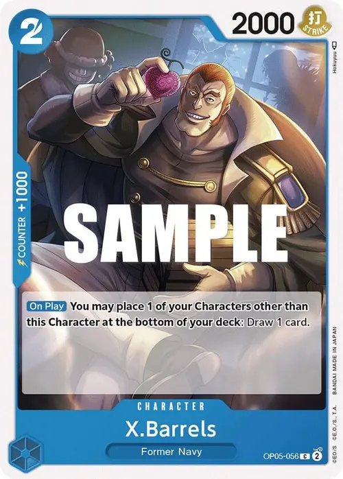 X.Barrels card art