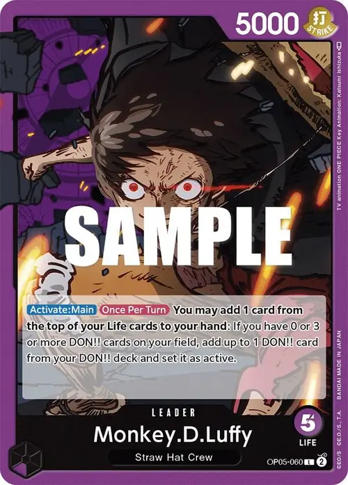 Monkey.D.Luffy (060) card art