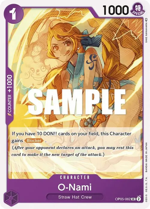 O-Nami card art
