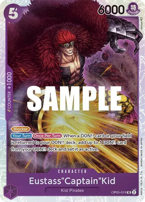 Eustass"Captain"Kid card art