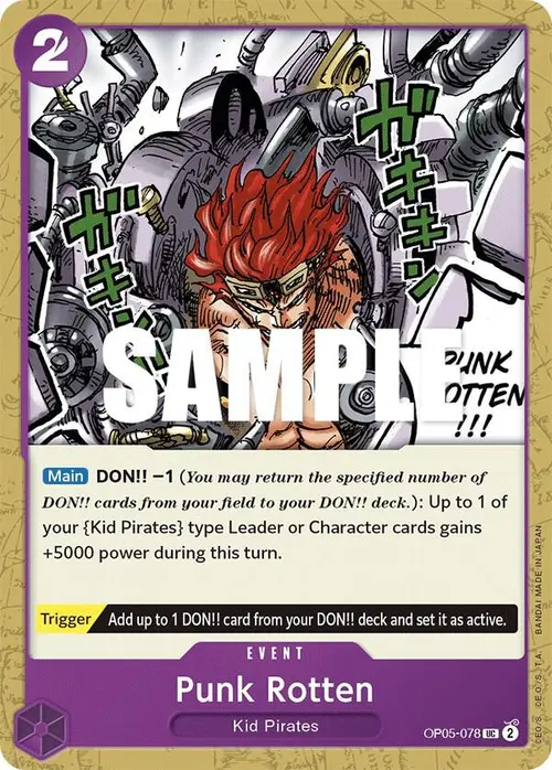 Punk Rotten card art