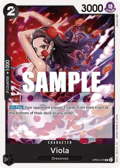Viola card art