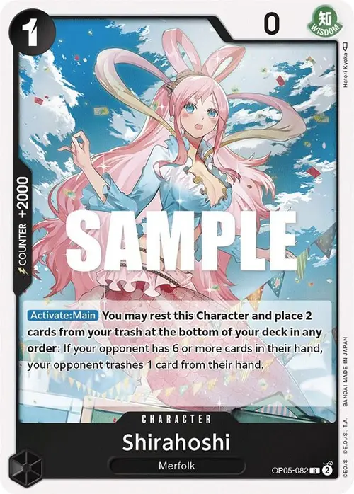 Shirahoshi card art