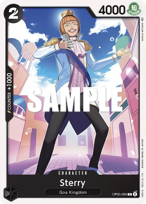 Sterry card art
