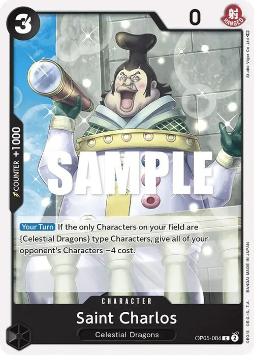 Saint Charlos card art