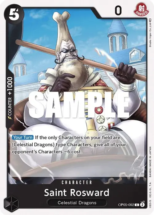 Saint Rosward card art