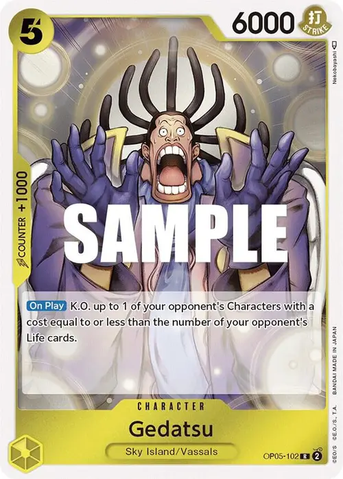 Gedatsu card art