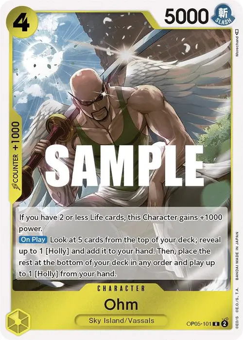 Ohm card art