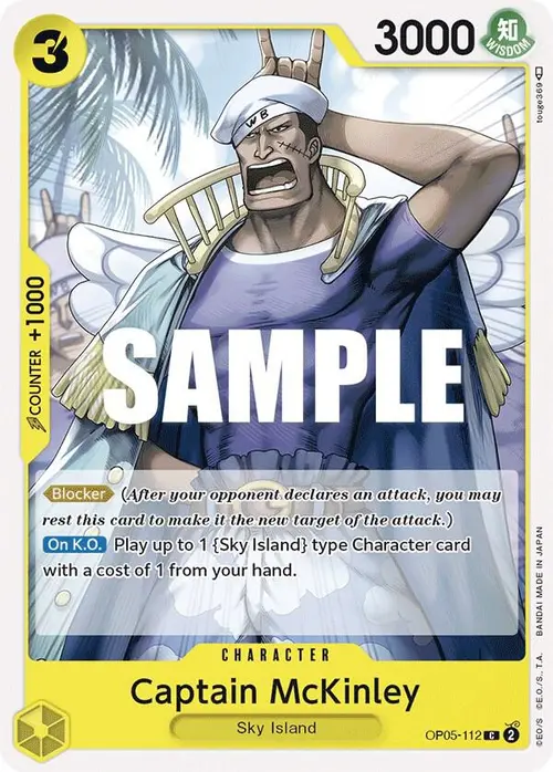 Captain McKinley card art