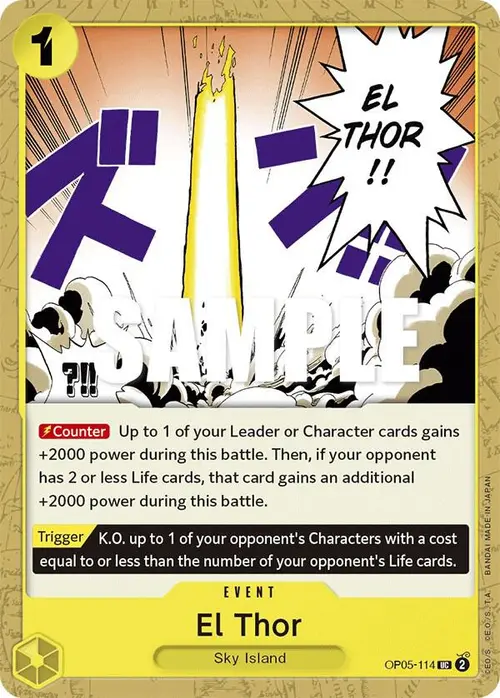 El Thor card art