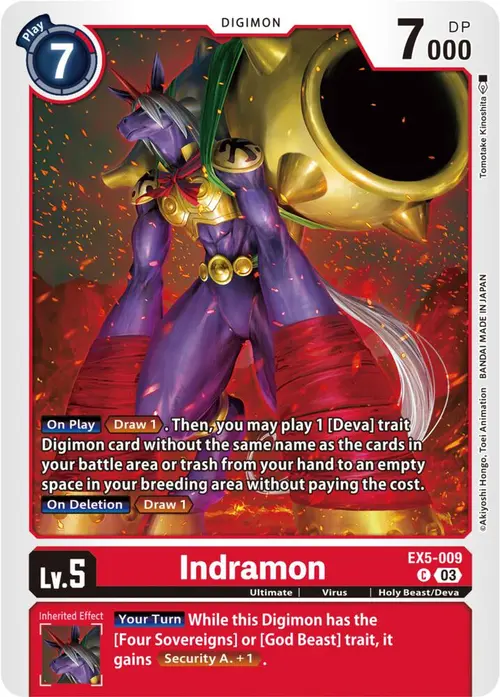 Indramon card art