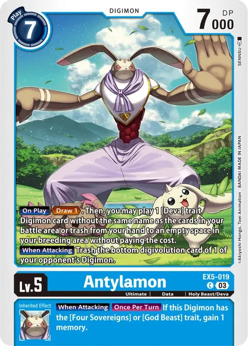 Antylamon card art