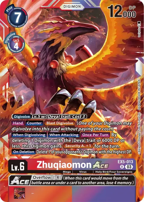 Zhuqiaomon ACE card art