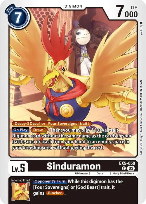 Sinduramon card art