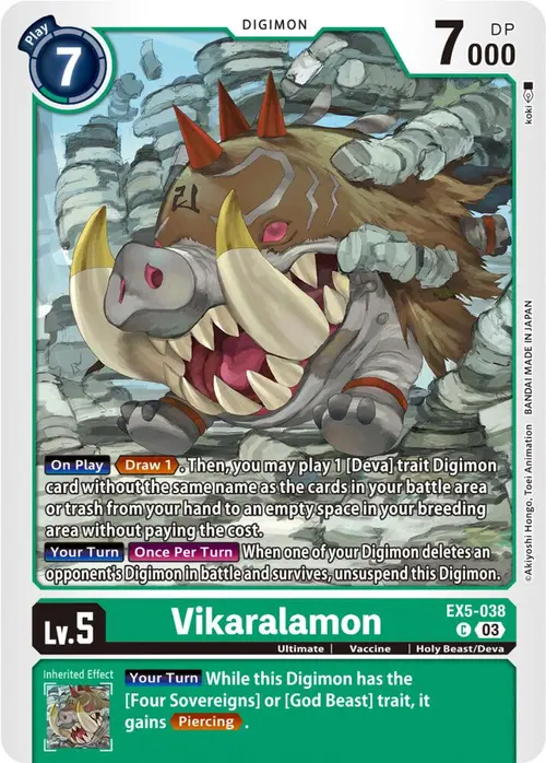 Vikaralamon card art