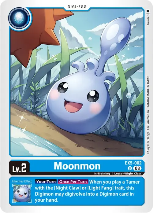 Moonmon card art