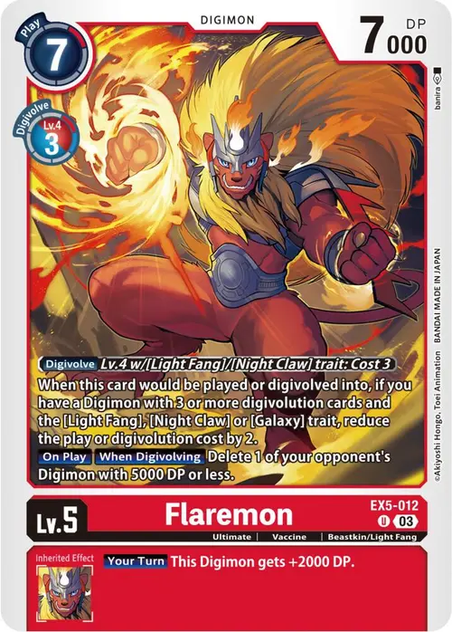 Flaremon card art