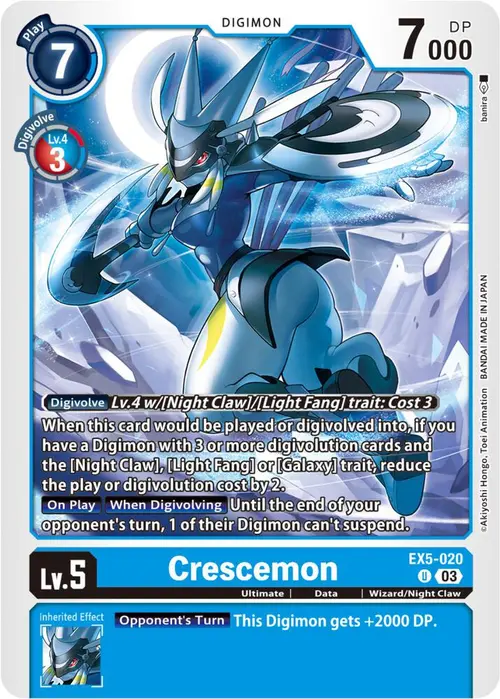 Crescemon card art