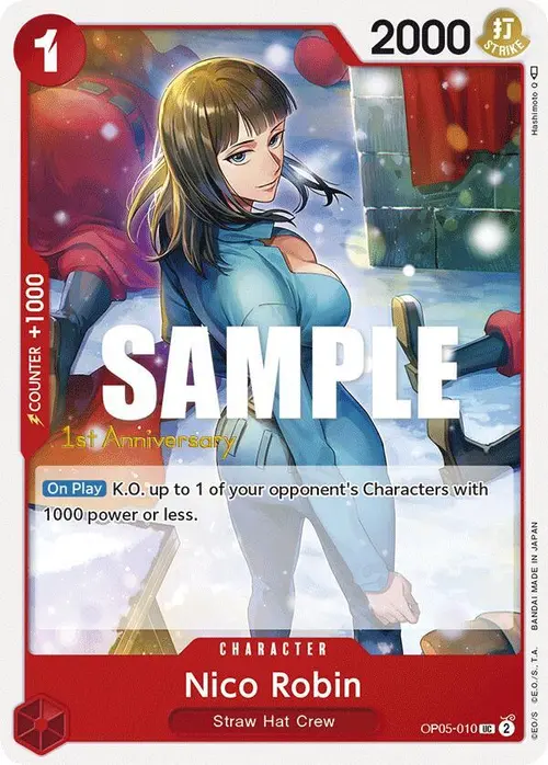 Nico Robin card art