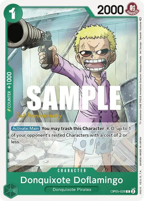 Donquixote Doflamingo (028) card art