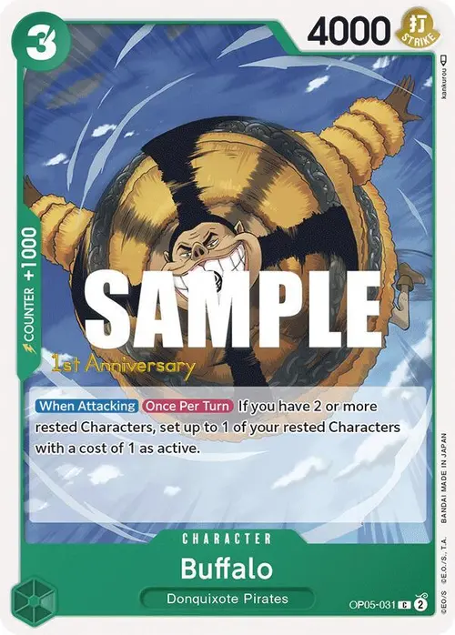 Buffalo card art