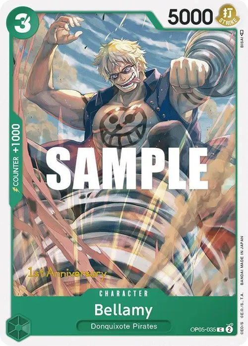 Bellamy card art