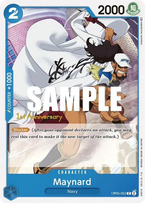 Maynard card art