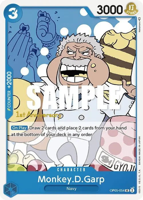 Monkey.D.Garp card art