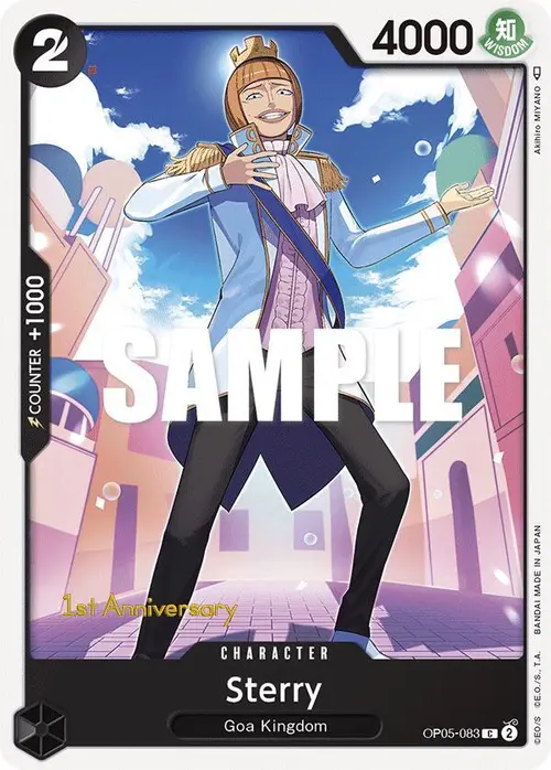 Sterry card art