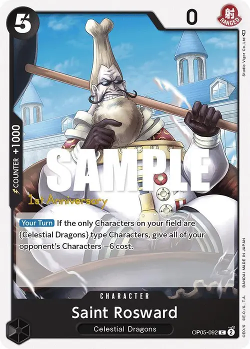 Saint Rosward card art