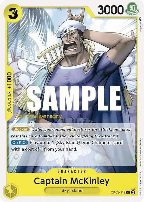 Captain McKinley card art