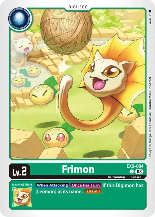 Frimon card art