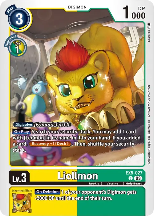 Liollmon card art