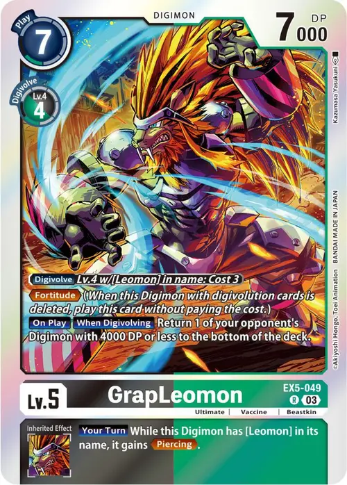 GrapLeomon card art