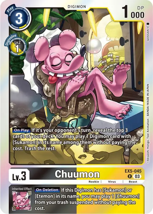 Chuumon card art