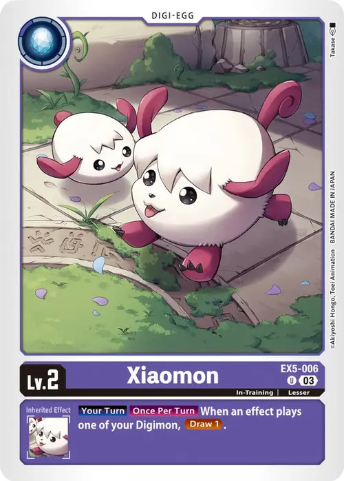 Xiaomon card art