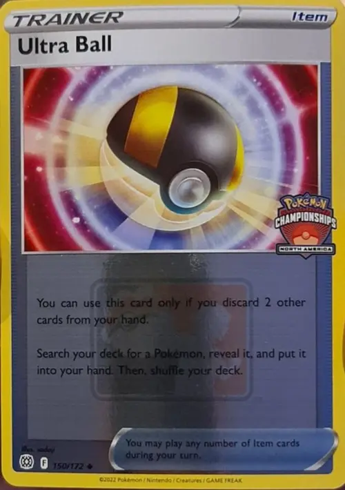 Ultra Ball - 150/172 (North America Championships) card art