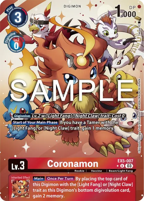 Coronamon (Alternate Art) card art